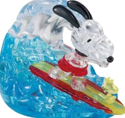 Outlet Beverly Crystal 3D Puzzle Snoopy Surfing (40 Pieces)