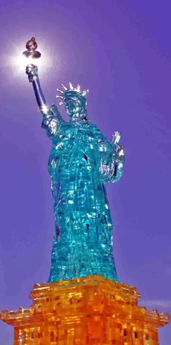 New Beverly Crystal 3D Puzzle 485643 The Statue Of Liberty (78 Pieces)