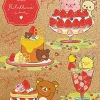 Best Beverly Jigsaw Puzzle 108-826 Cork Jigsaw Puzzle Rilakkuma Strawberry Party (108 Pieces)