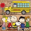 Store Beverly Jigsaw Puzzle 88-035 Cork Peanuts Snoopy Everyone To The Bus (88 L-Pieces)