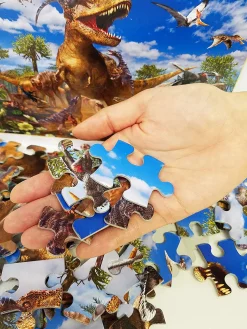 Flash Sale Beverly Jigsaw Puzzle 80-002 Dinosaur Tyrannosaurus Vs Velociraptor (80 L-Pieces)