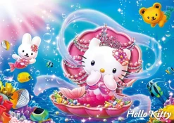 Discount Beverly Jigsaw Puzzle 108-823 Hello Kitty Mermaid Princess (108 Pieces)
