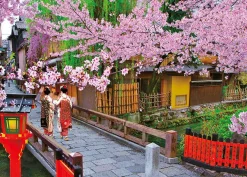 Clearance Beverly Jigsaw Puzzle 66-140 Japan Kyoto Gion In Bloom (600 Pieces)