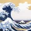 Store Beverly Jigsaw Puzzle 93-150 Katsushika Hokusai Hama-Nami 36 Scenery Off The Coast Of Kanagawa (300 Pieces)