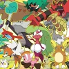New Beverly Jigsaw Puzzle 100-015 Pokemon Sun & Moon Alola Region (100 L-Pieces)