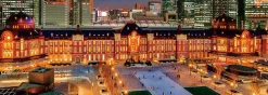 Online Beverly Jigsaw Puzzle 93-145 Tokyo Station Night View (300 Pieces)