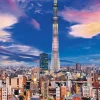 Online Beverly Jigsaw Puzzle 93-147 Tokyo Sky Tree Twilight View (300 Pieces)