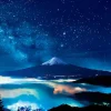 Flash Sale Beverly Jigsaw Puzzle 66-127 Yamanashi Japan Starry Sky & Mount Fuji (600 Pieces)