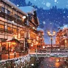 Clearance Beverly Jigsaw Puzzle M81-608 Ginzan Onsen In Yamagata Japan (1000 S-Pieces)