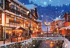 Clearance Beverly Jigsaw Puzzle M81-608 Ginzan Onsen In Yamagata Japan (1000 S-Pieces)