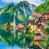 Online Beverly Jigsaw Puzzle M81-575 Hallstatt Lakeside (1000 S-Pieces)