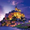 Fashion Beverly Jigsaw Puzzle M81-599 Twilight Mont Saint Michel (1000 S-Pieces)