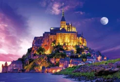 Fashion Beverly Jigsaw Puzzle M81-599 Twilight Mont Saint Michel (1000 S-Pieces)