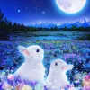 Cheap Beverly Jigsaw Puzzle M81-559 Wilfar Rabbits Waiting For The Moon (1000 S-Pieces)