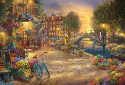 Store Beverly Jigsaw Puzzle S92-502 Thomas Kinkade Amsterdam Cafe (2000 S-Pieces)