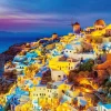 Best Sale Beverly Jigsaw Puzzle S62-522 Twilight Santorini (2000 S-Pieces)