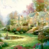Sale Beverly Jigsaw Puzzle S62-516 Thomas Kinkade Garden In Spring (2000 S-Pieces)