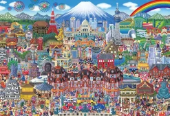 Fashion Beverly M81-610 Jigsaw Puzzle The Best Sights Of Japan (1000 S-Pieces)