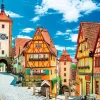 Clearance Beverly P33-195 Jigsaw Puzzle Blooming Flowers In Rothenburg (300 Pieces)