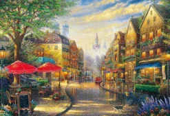 Sale Beverly S92-501 Jigsaw Puzzle Thomas Kinkade Cafes With Sunbeam (2000-S Pieces)
