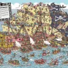 Outlet Beverly S92-506 Jigsaw Puzzle Where's Wally? Pirate Ship (2000-S Pieces)