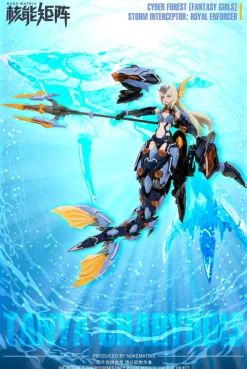 Best Doyusha 1/12 Nuke Matrix Vol. 4 Siren - Storm Intereptor: Royal Enforcer Normal Ver. Plastic Model