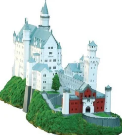 Fashion Doyusha European Royal Castle Neuschwanstein (Color Ver) 1/220 Scale Plastic Model