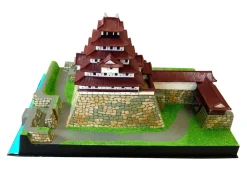 Hot Doyusha Jj12 Japanese Tsuruga Castle 1/460 Scale Plastic Model