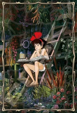 Ensky 300-Ac055 Art Crystal Jigsaw Puzzle Studio Ghibli Kiki's Delivery Service Girl's Time (300 Pieces) Discount