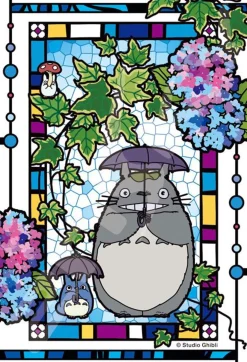 Ensky 126-Ac61 Art Crystal Jigsaw Puzzle Studio Ghibli My Neighbor Totoro Hydrangea Garden (126 Pieces) Shop