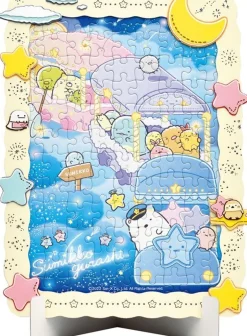 Ensky 108-Dp01 Jigsaw Puzzle Sumikko Gurashi Starry Sky Trip (108 Pieces) Clearance