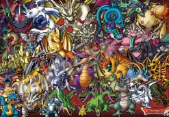 Ensky Ep4869 Jigsaw Puzzle Dragon Quest Dragon-Type Monsters (1000 Pieces) Clearance