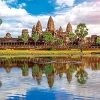 Ensky Jigsaw Puzzle 500-254 Angkor Wat Cambodia (500 Pieces) Discount