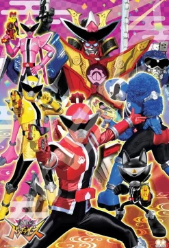 Ensky Jigsaw Puzzle Avataro Sentai Donbrothers Colorful Fighters (108 L-Pieces) Discount
