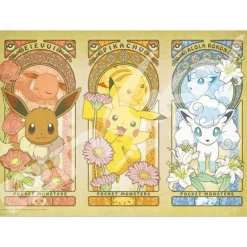 Ensky Jigsaw Puzzle 300-L554 Pokemon Pocket Monster & Flower (300 L-Pieces) Clearance