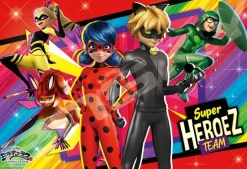 Ensky 108-L776 Jigsaw Puzzle Miraculous: Tales Of Ladybug & Cat Noir Super Heroez Team (108 L-Pieces) Cheap