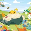 Ensky 108-L762 Jigsaw Puzzle Pokemon Relax Time Outside (108 L-Pieces) Fashion