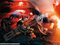 Ensky Ma-68 Jigsaw Puzzle Monster Hunter Rise Crimson Glow Valstrax (150 S-Pieces) Clearance