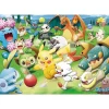 Ensky 1000T-149 Jigsaw Puzzle Pokemon Let's Play With Pokemon Balls! Pass Pass Kick! (1000 Pieces) New