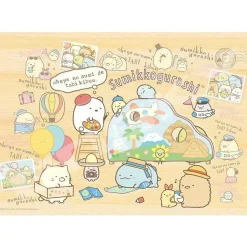 Ensky 208-W108 Jigsaw Puzzle Sumikko Gurashi Let's Go On A Trip (208 S-Pieces) Outlet