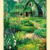 Ensky Wooden Jigsaw Puzzle 208-W206 Studio Ghibli Kikis Delivery Service Flower Garden At Okino's (208 Pieces) Best