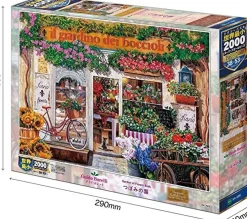 Epoch 54-226 Jigsaw Puzzle Flower Garden (Guido Borelli) (2000 S-Pieces) Flash Sale