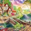 Epoch 54-227 Jigsaw Puzzle Magical House By The River (2000 Pieces) Cheap