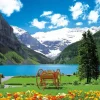 Epoch 79-369 Jigsaw Puzzle Shining Lake Louise Canada (450 S-Pieces) Discount