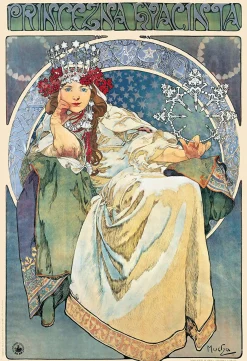 Epoch Jigsaw Puzzle 31-024 Alphonse Mucha Princezna Hyacinta (1053 S-Pieces) Flash Sale
