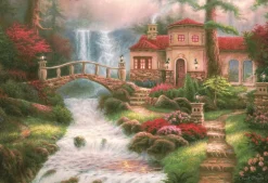 Epoch Jigsaw Puzzle 31-502 Art Chuck Pinson Sierra River Falls (1053 S-Pieces) Best