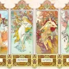 Epoch Jigsaw Puzzle 54-017 Art Mucha Trust Four Seasons Story (2000 S-Pieces) Online