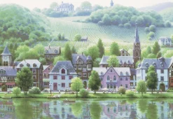 Epoch Jigsaw Puzzle 28-320 Art Teppei Sasakura The Vineyard Of Moselle (300 Pieces) Fashion