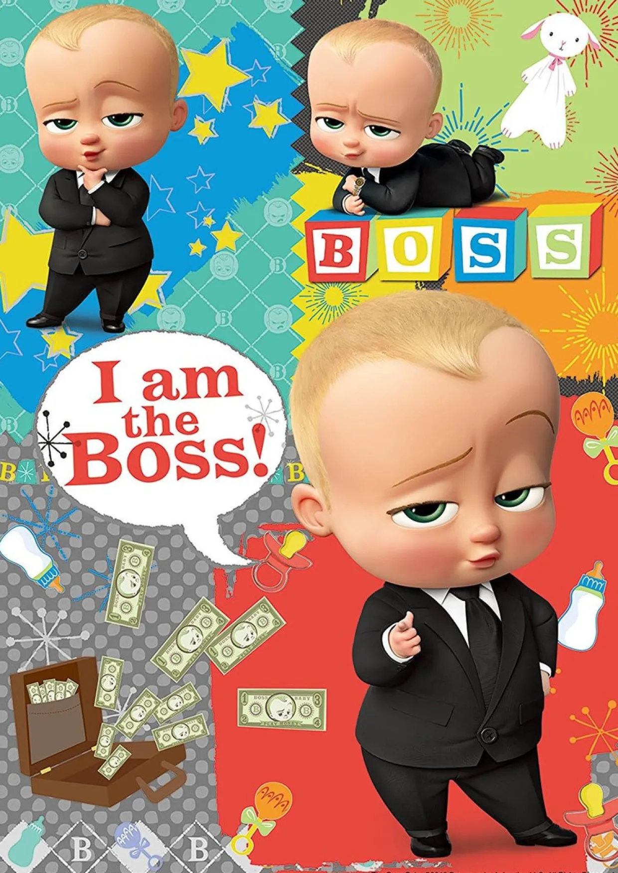 Epoch Jigsaw Puzzle 03-039 Dreamworks Animation The Boss Baby (108 Pieces) New