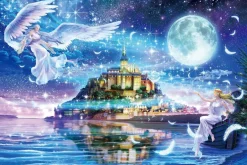 Epoch Jigsaw Puzzle 12-059 Fantasy Landscape Angels Oracle (1000 Pieces) Hot